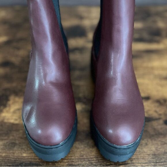 Mia Chelsea Lug Boot in Burgundy, Size 6.5. New!!! - Picture 14 of 15